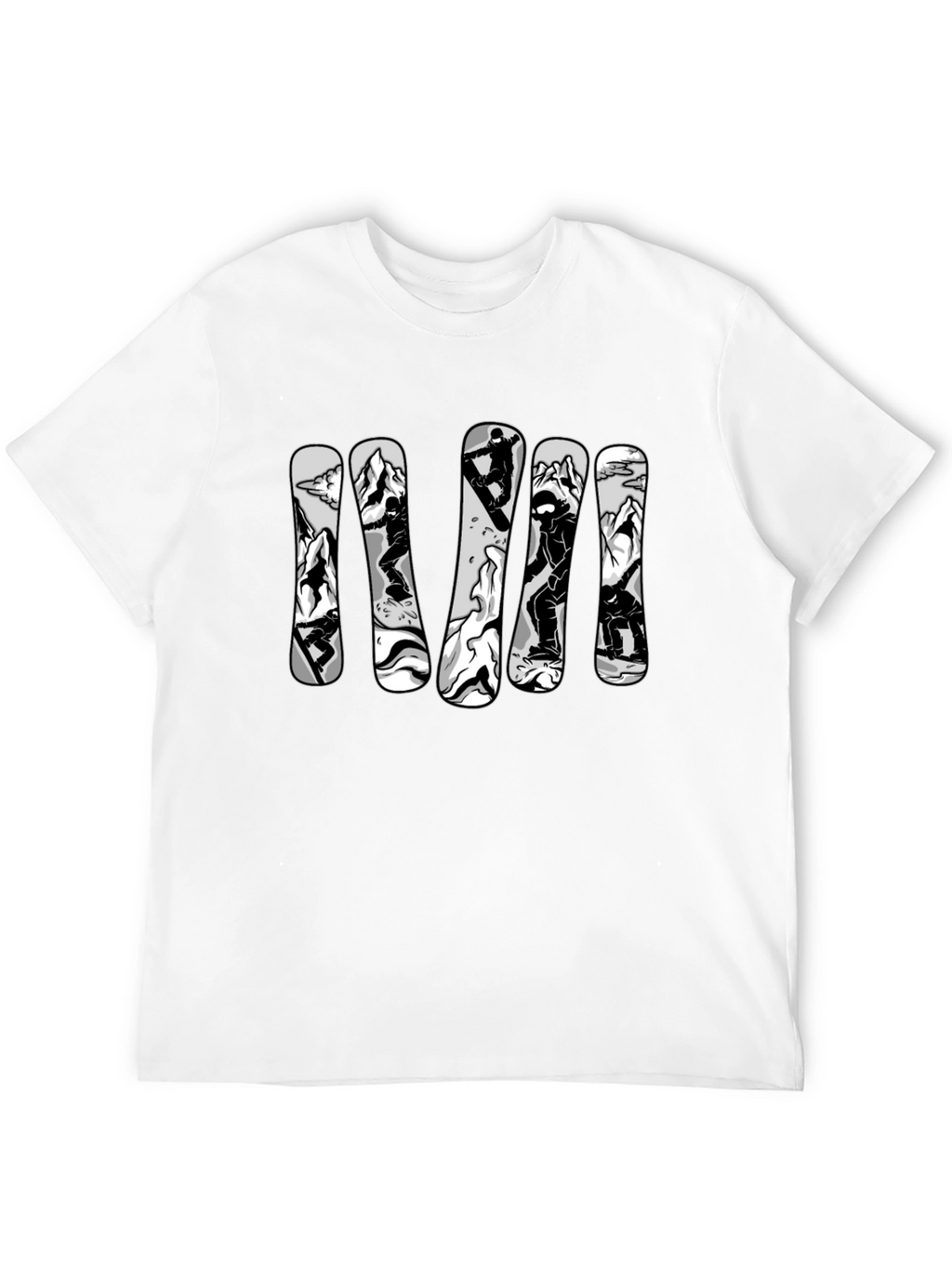 Cool Snowboarder Graphic T-Shirt