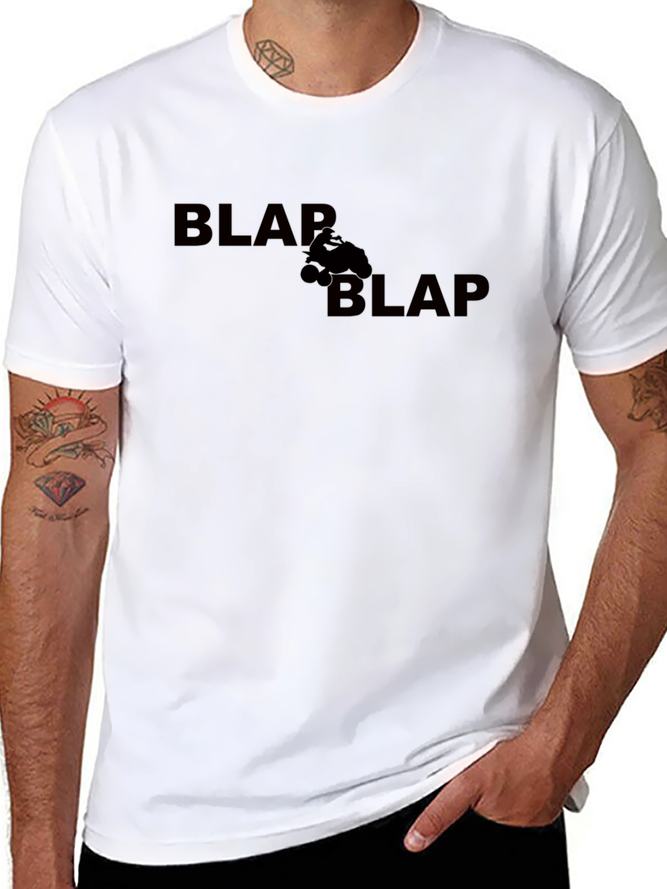 Blap Funny Graphic T-Shirt