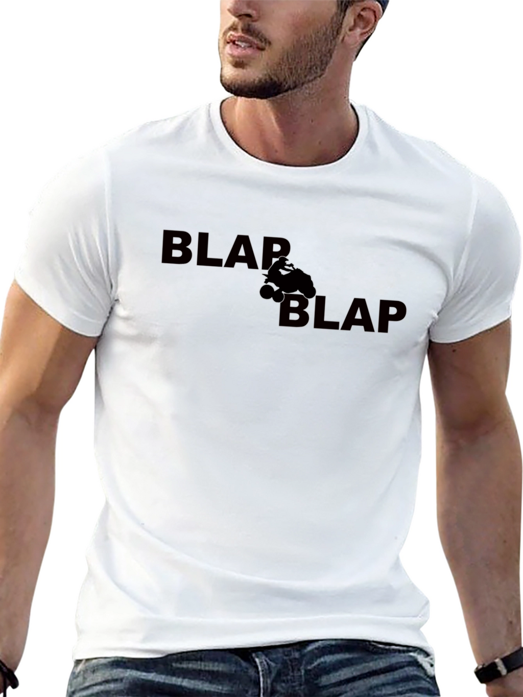Blap Funny Graphic T-Shirt