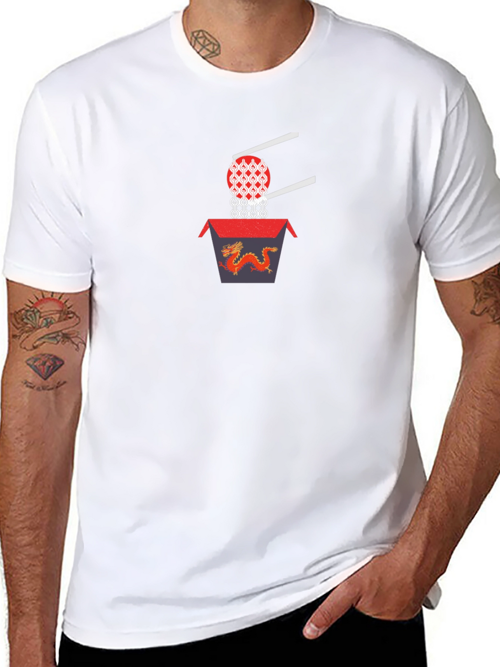 Dragon Takeout Basketball T-Shirt