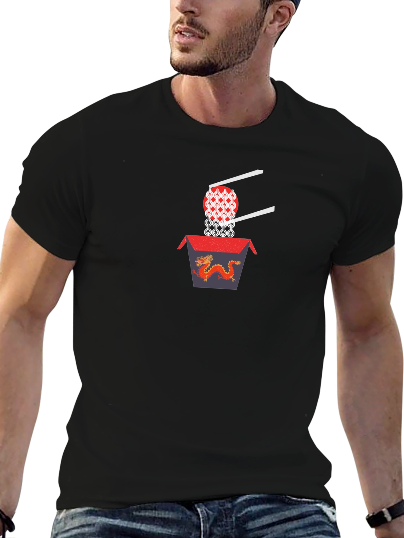 Dragon Takeout Basketball T-Shirt