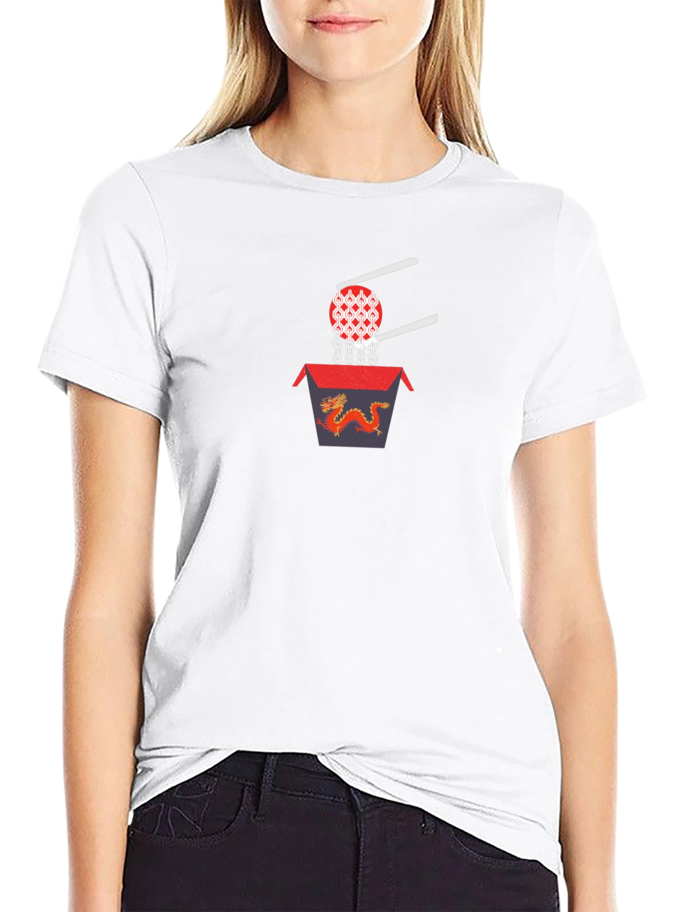 Dragon Takeout Basketball T-Shirt