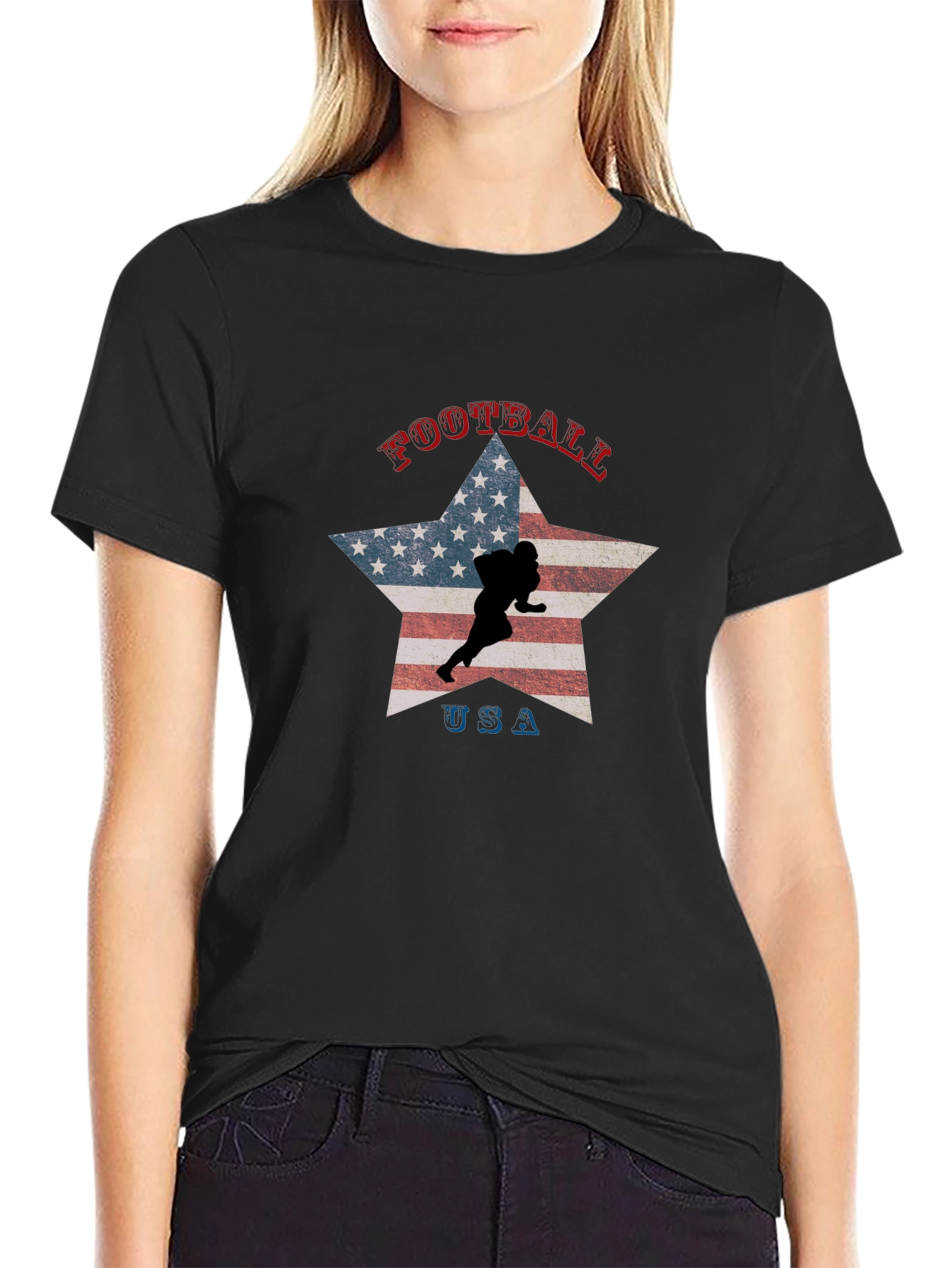 Football USA Graphic Tee
