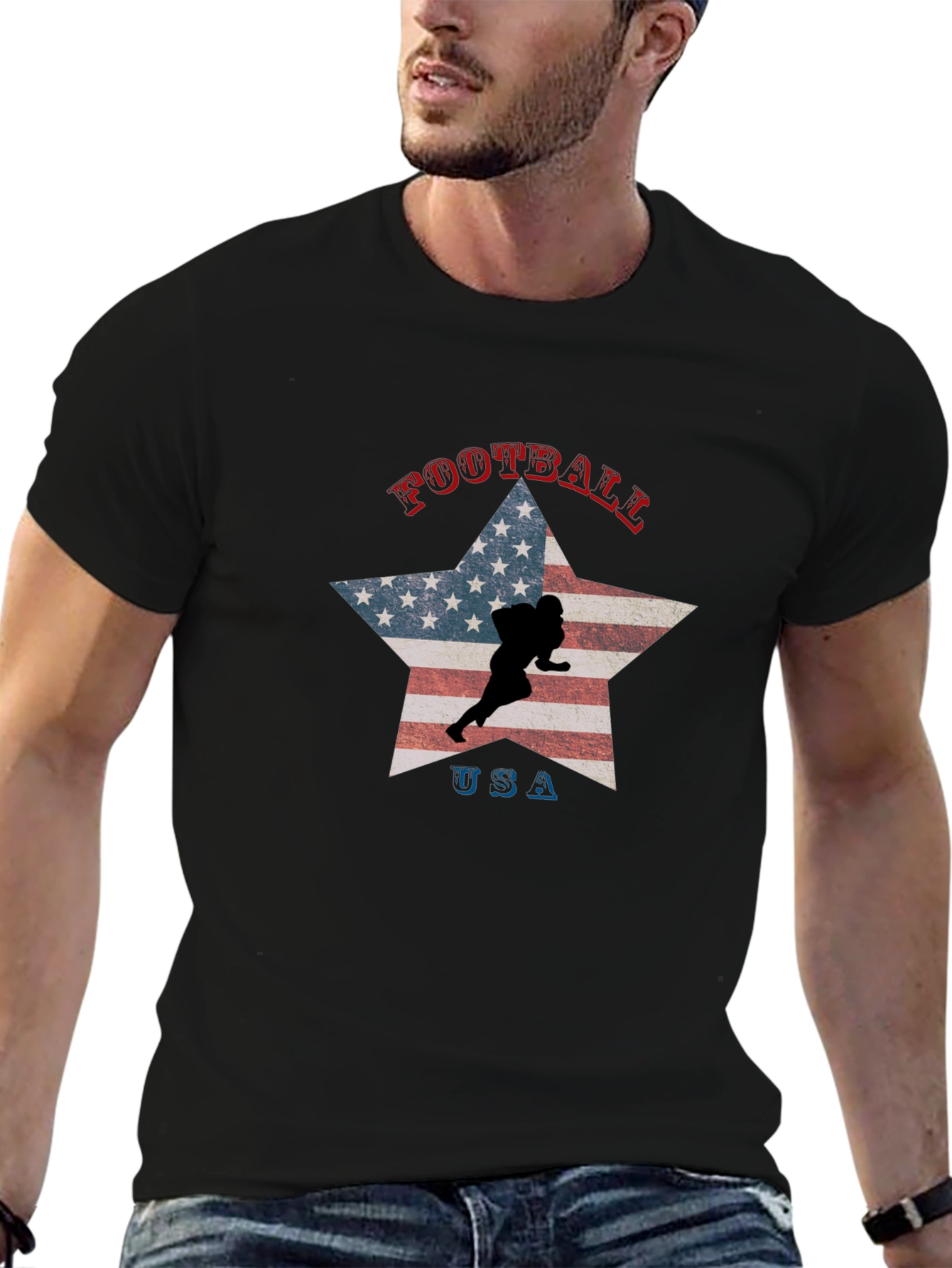 Football USA Graphic Tee