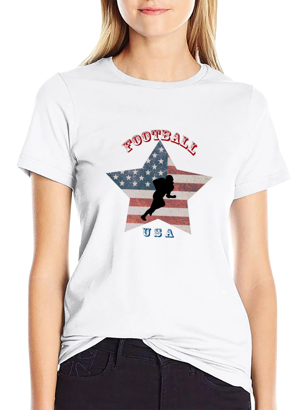 Football USA Graphic Tee