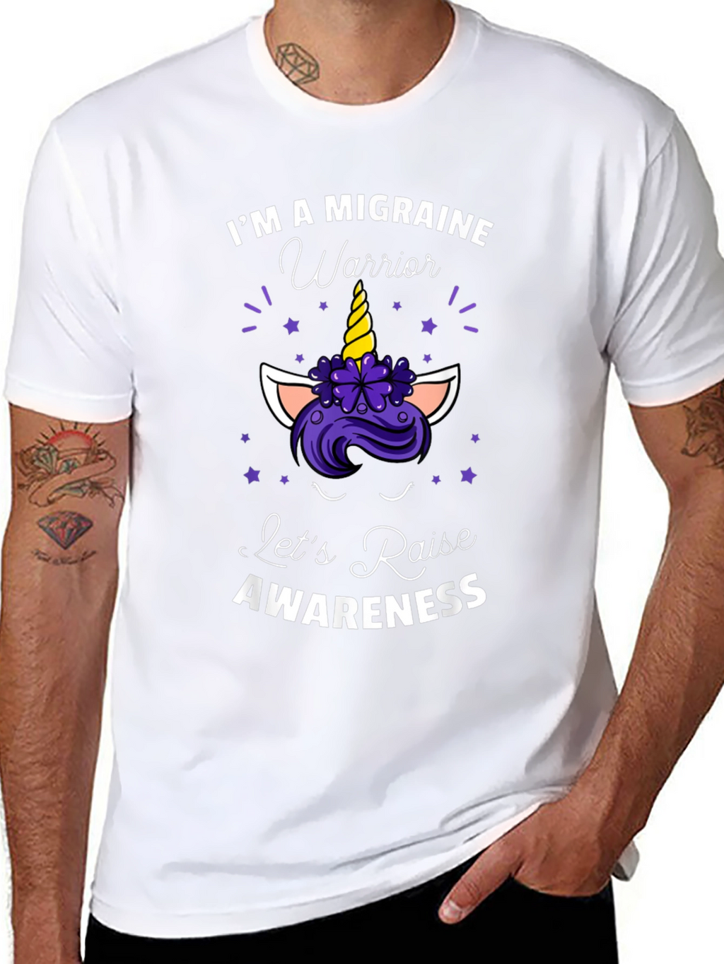 Migraine Warrior Awareness T-Shirt