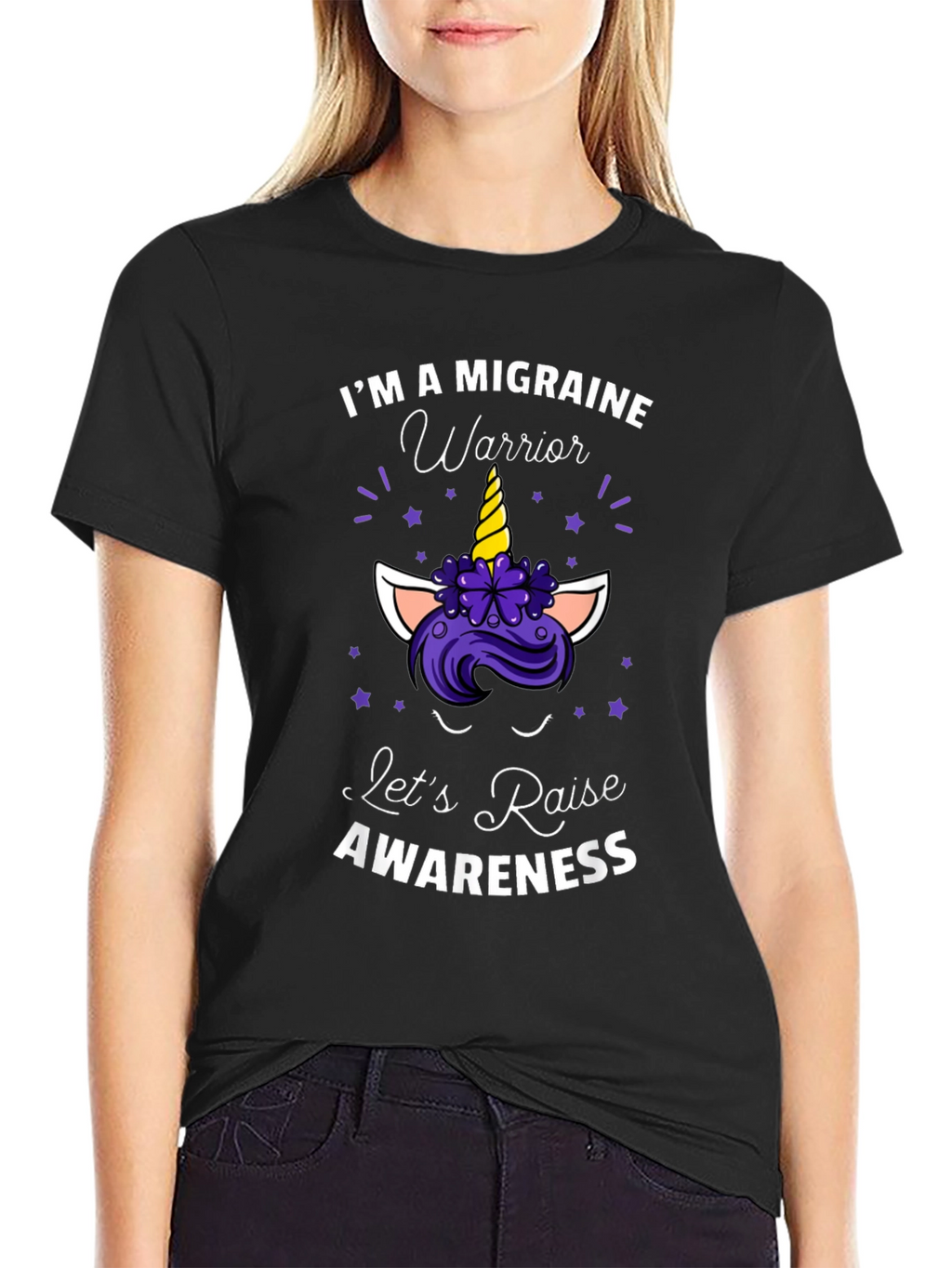 Migraine Warrior Awareness T-Shirt
