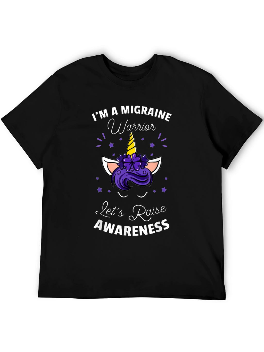 Migraine Warrior Awareness T-Shirt