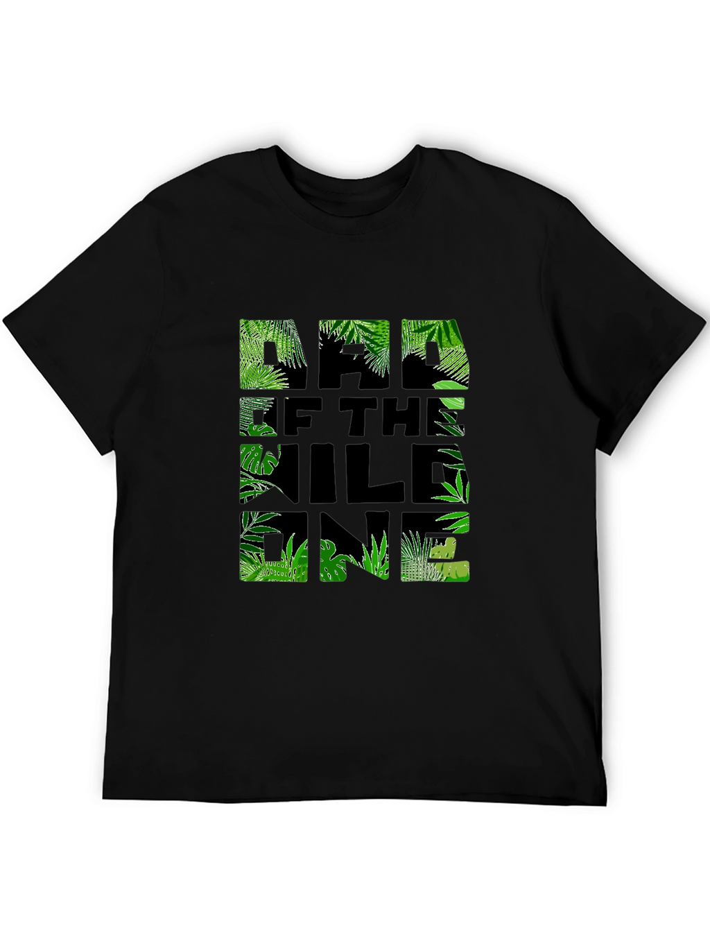 Dad of the Wild One Jungle T-Shirt