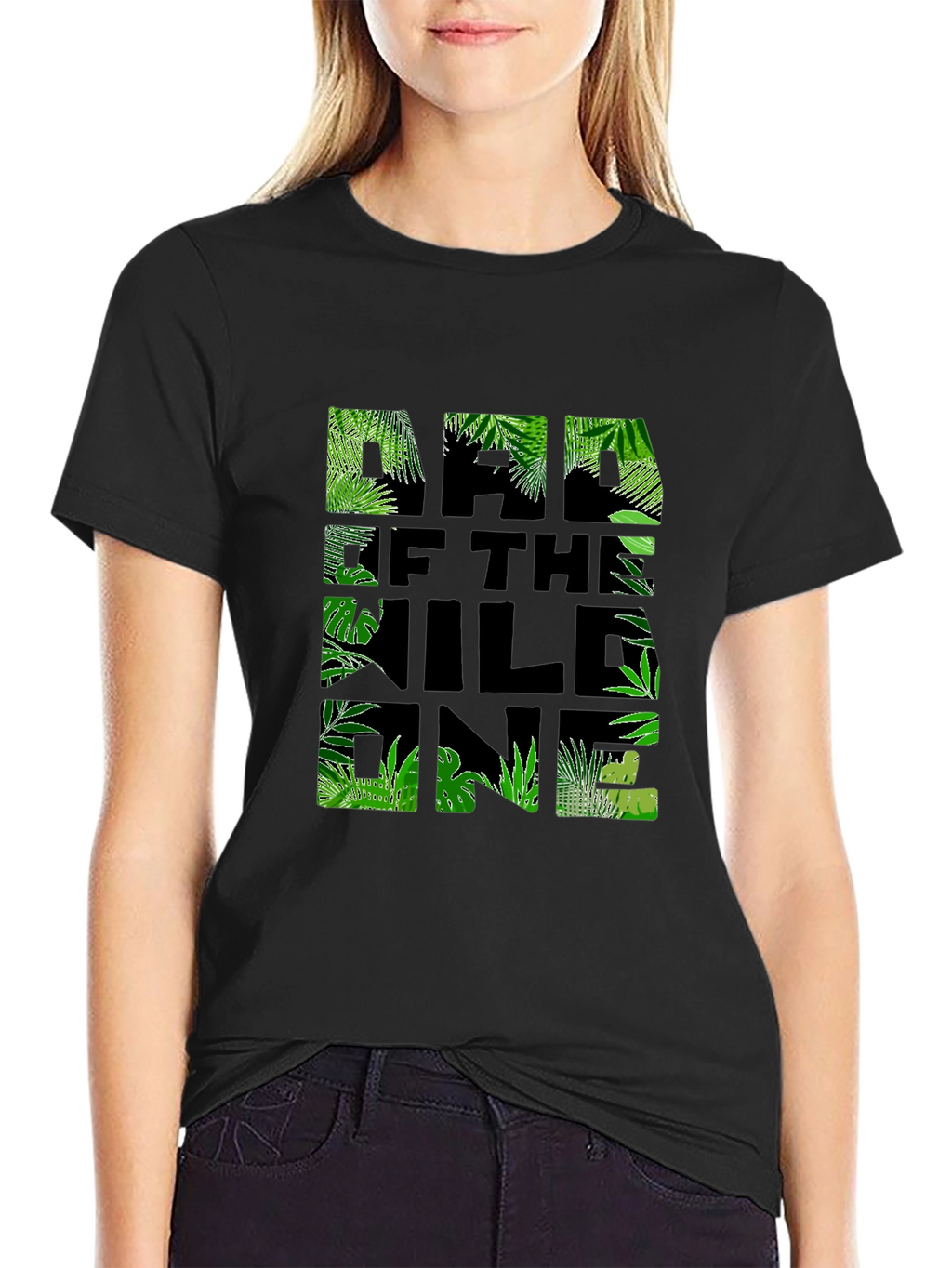 Dad of the Wild One Jungle T-Shirt