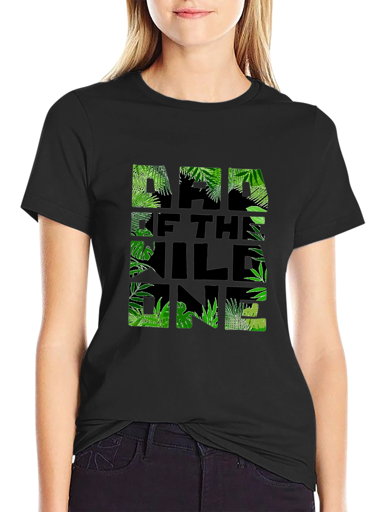 Dad of the Wild One Jungle T-Shirt