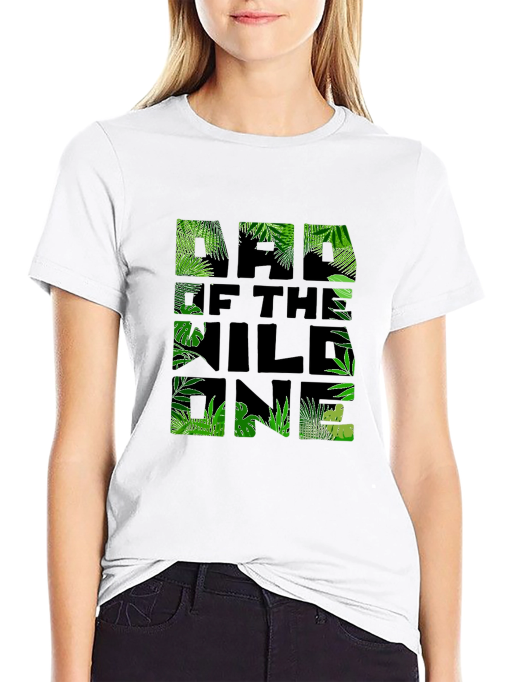 Dad of the Wild One Jungle T-Shirt