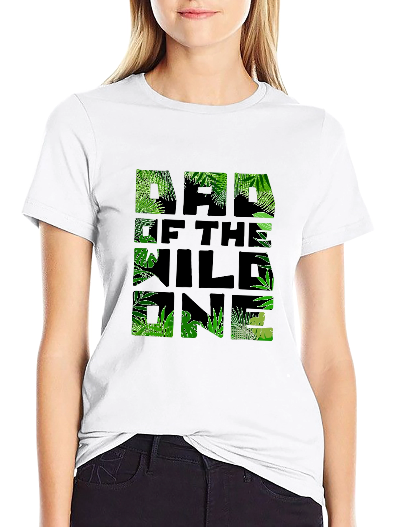 Dad of the Wild One Jungle T-Shirt