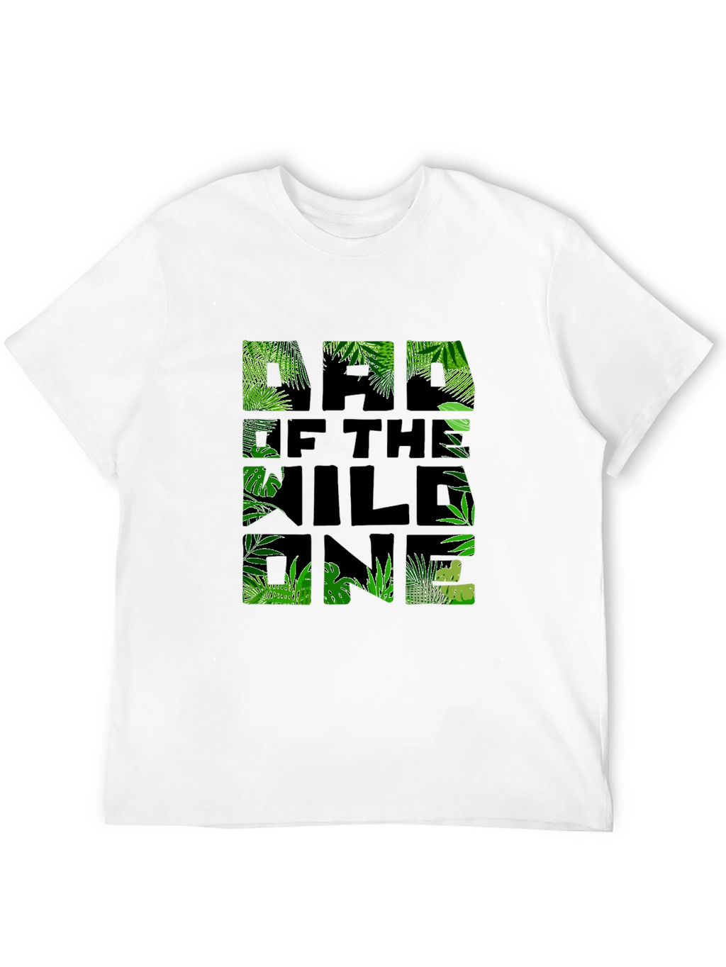 Dad of the Wild One Jungle T-Shirt