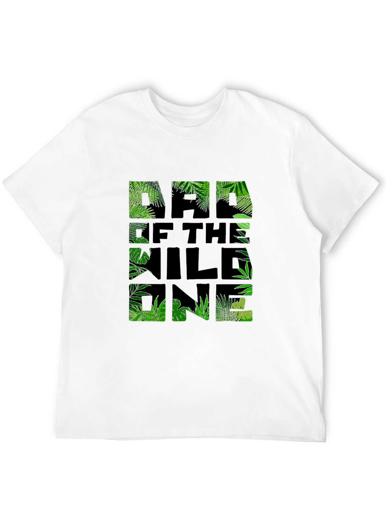 Dad of the Wild One Jungle T-Shirt