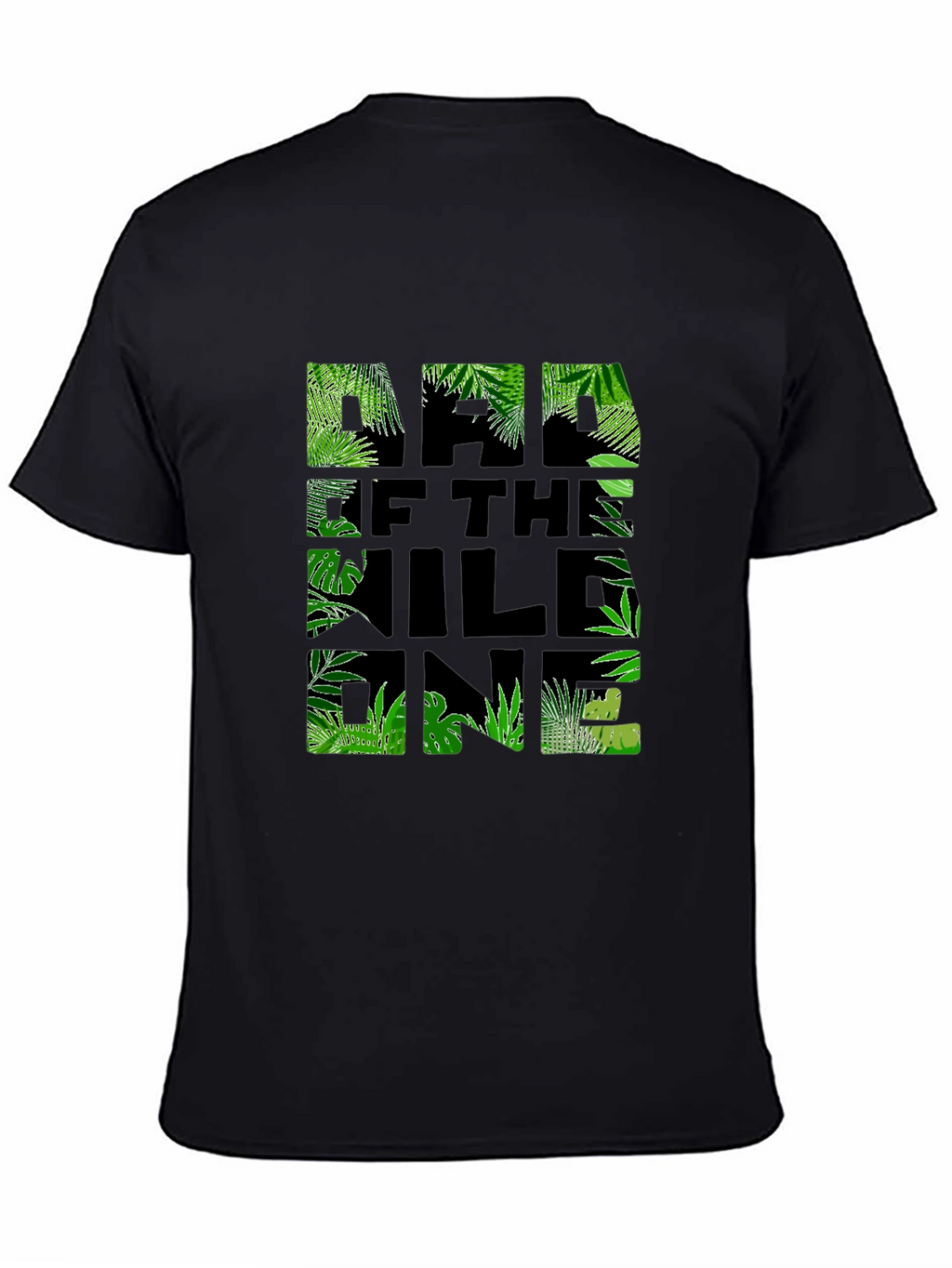 Dad of the Wild One Jungle T-Shirt