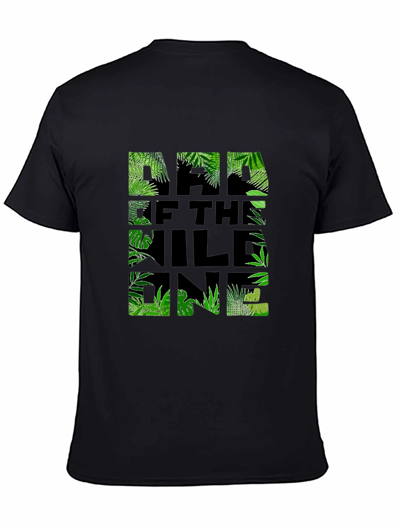Dad of the Wild One Jungle T-Shirt