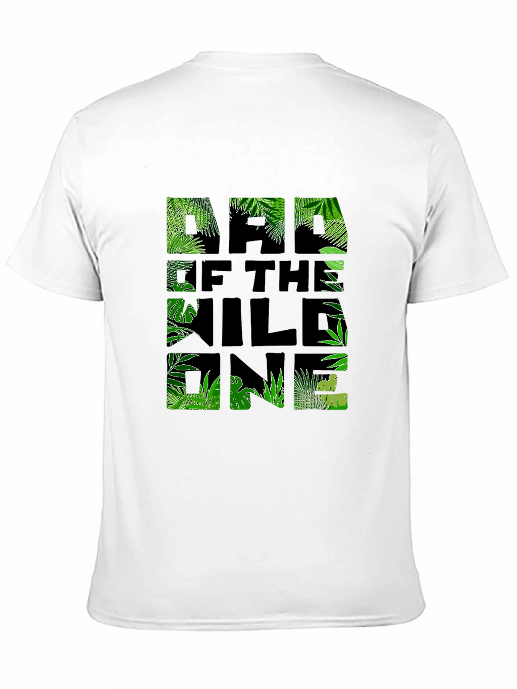 Dad of the Wild One Jungle T-Shirt