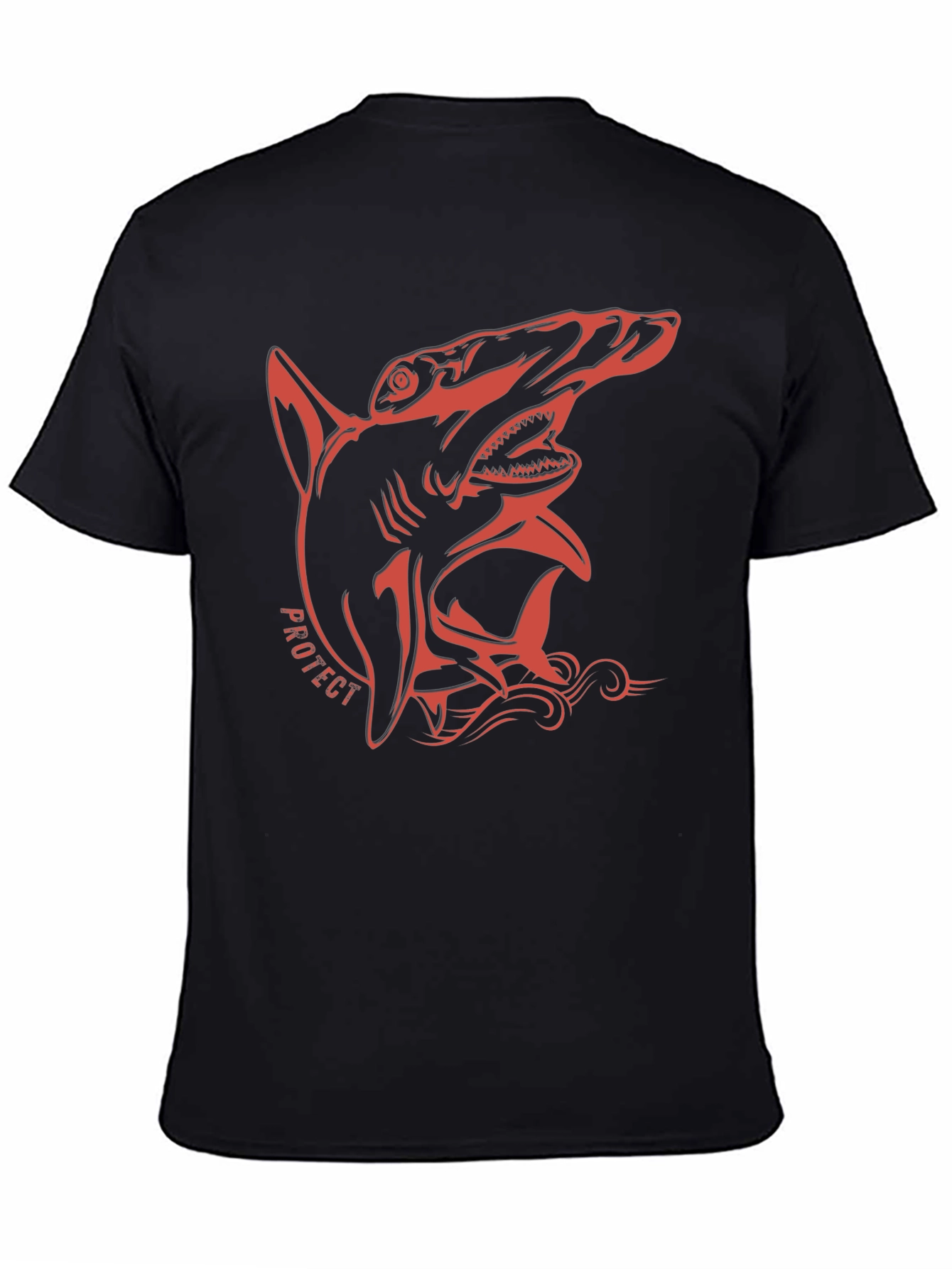 Hammerhead Shark Graphic Tee - Protect Our Oceans