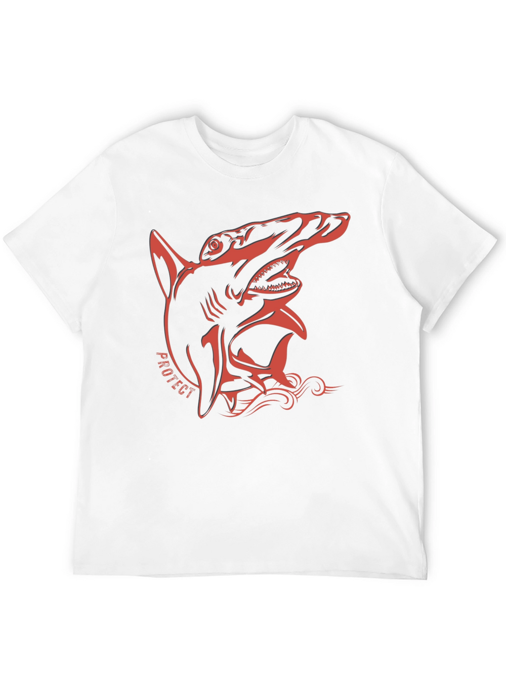 Hammerhead Shark Graphic Tee - Protect Our Oceans