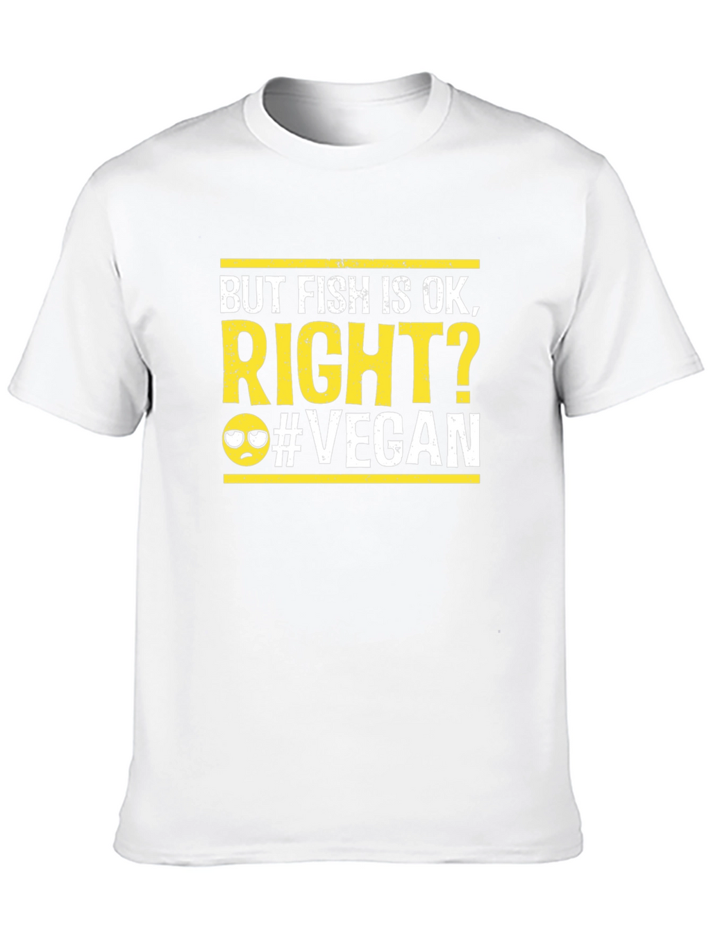 But Fish is OK Right? Funny Vegan T-Shirt