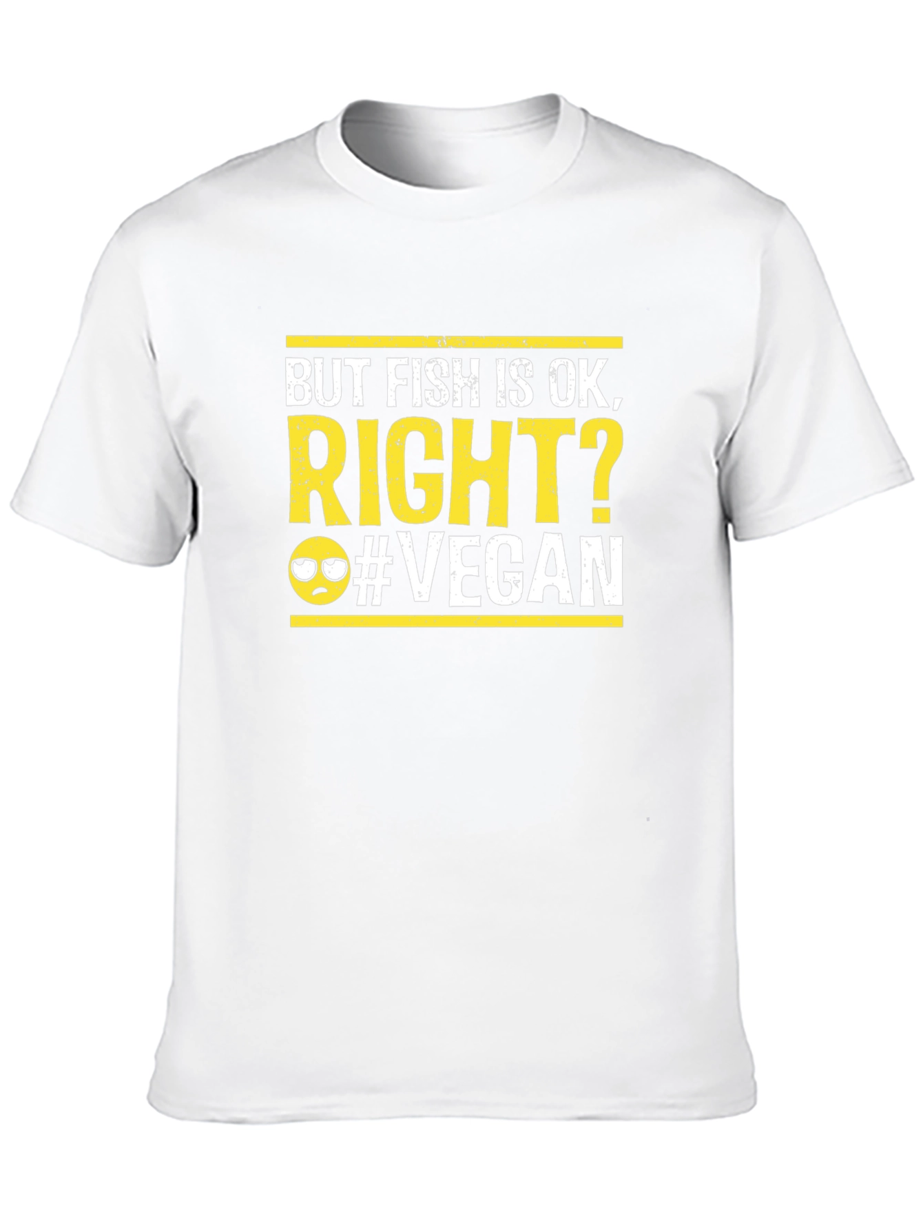 But Fish is OK Right? Funny Vegan T-Shirt