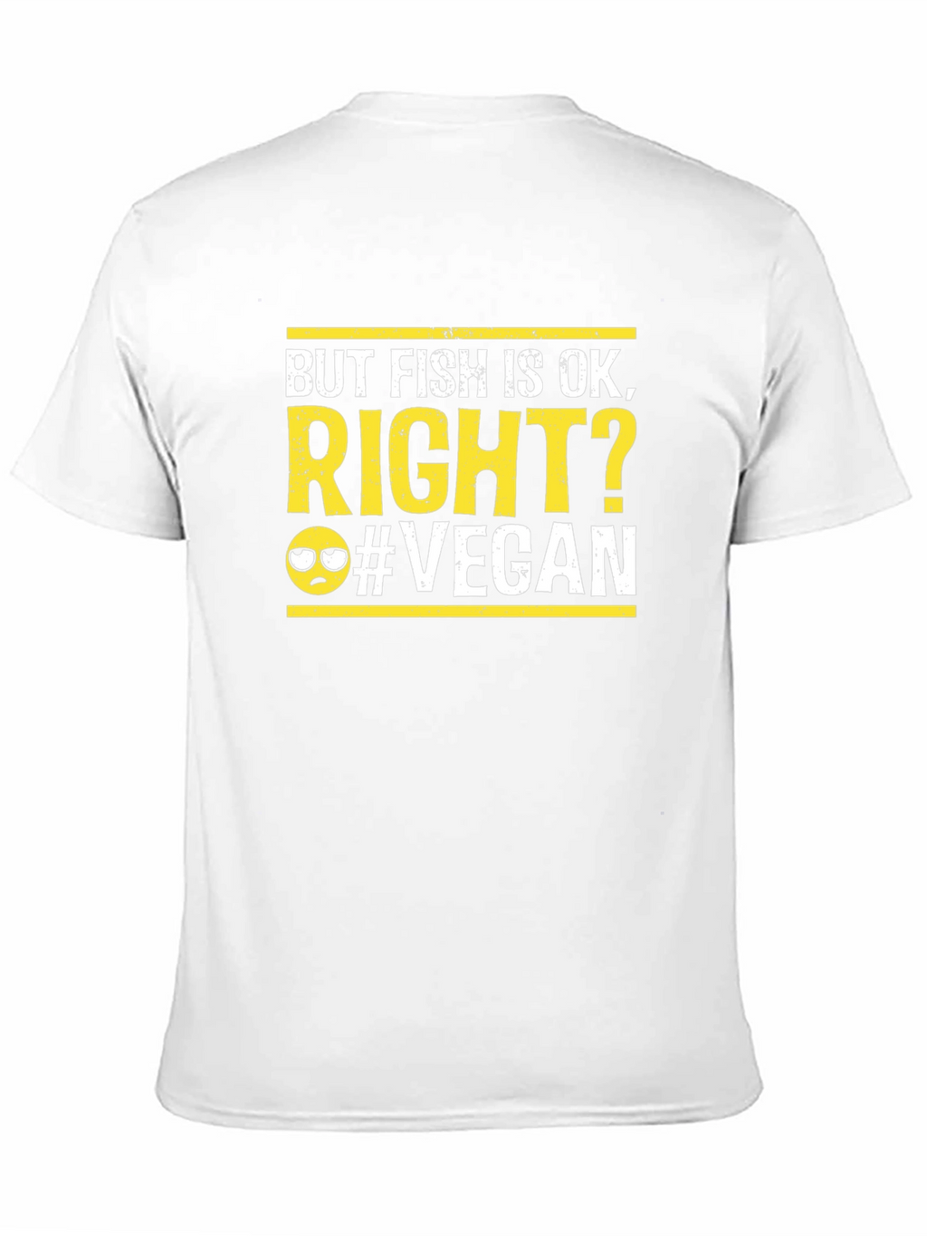 But Fish is OK Right? Funny Vegan T-Shirt