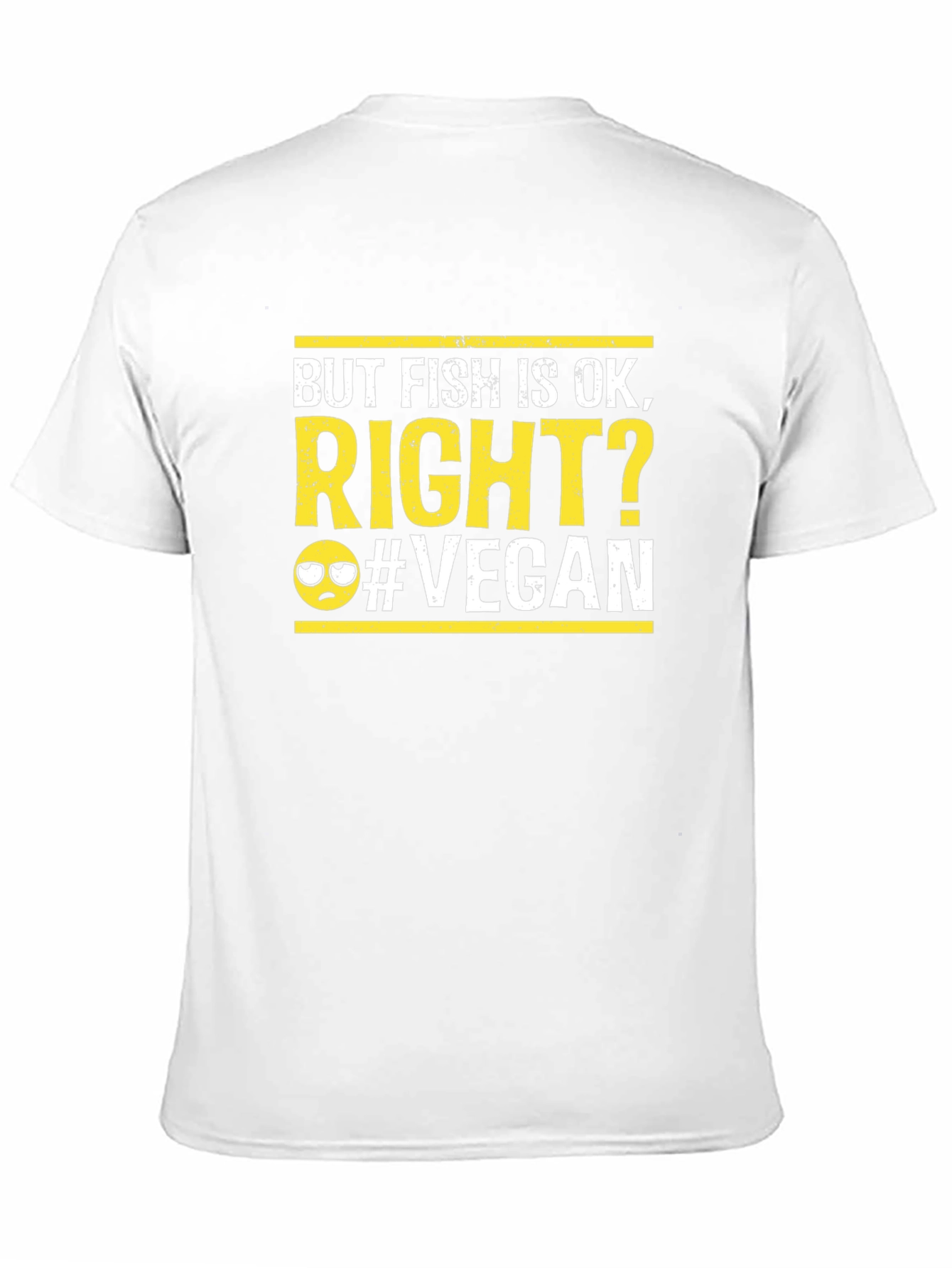 But Fish is OK Right? Funny Vegan T-Shirt