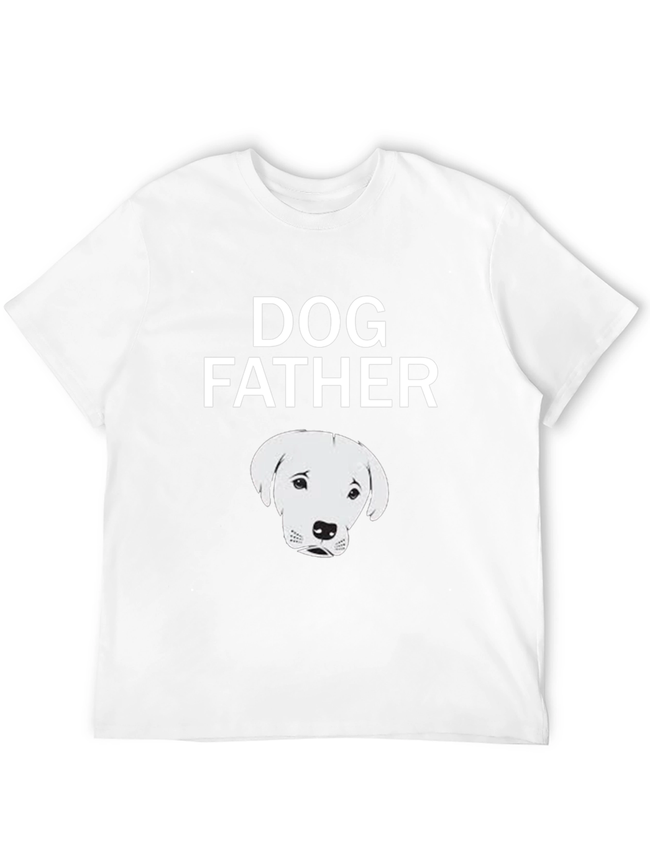 Dog Father T-Shirt - Perfect for Pet Dads