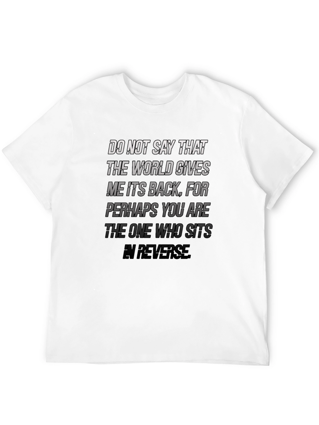 Do Not Say That Mens Graphic T-Shirt