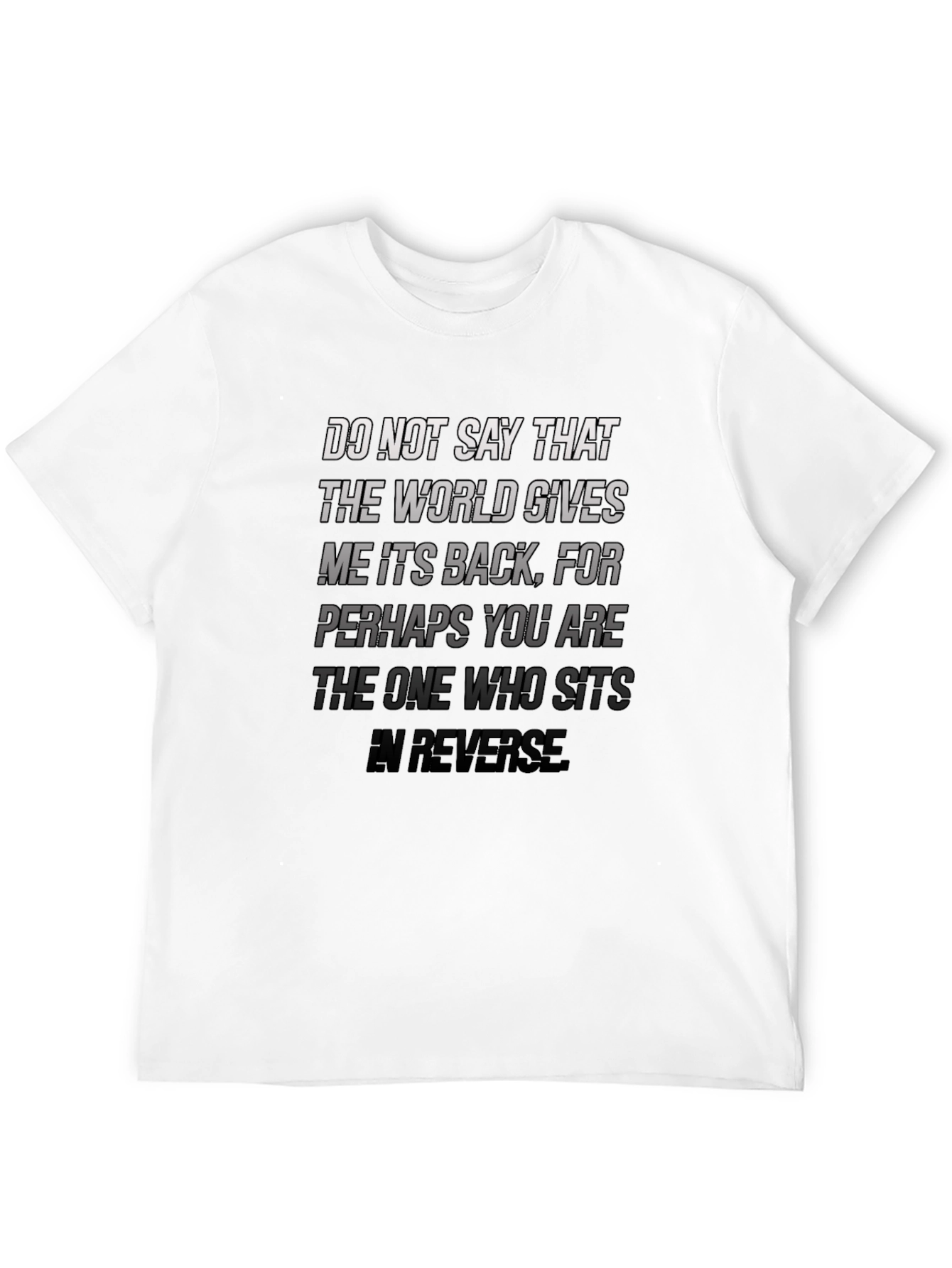 Do Not Say That Mens Graphic T-Shirt