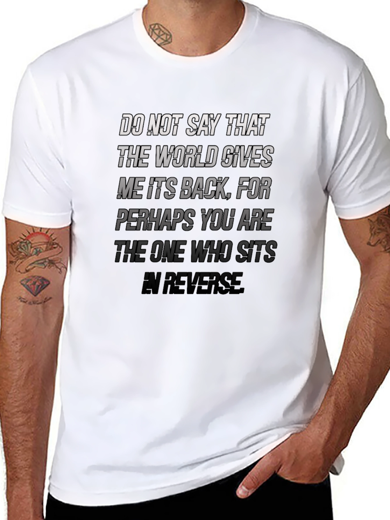 Do Not Say That Mens Graphic T-Shirt