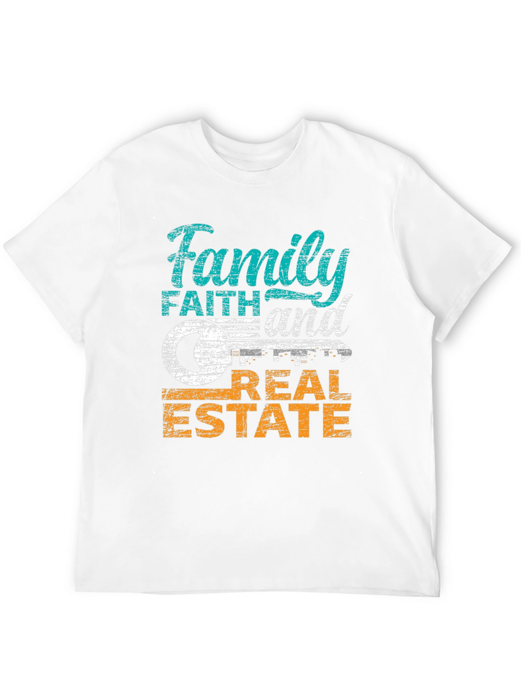 Family Faith Real Estate Graphic Tee