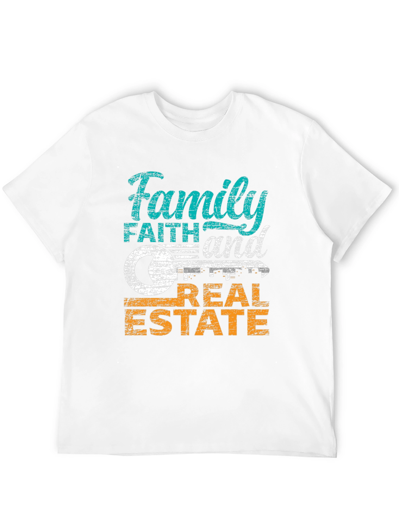 Family Faith Real Estate Graphic Tee