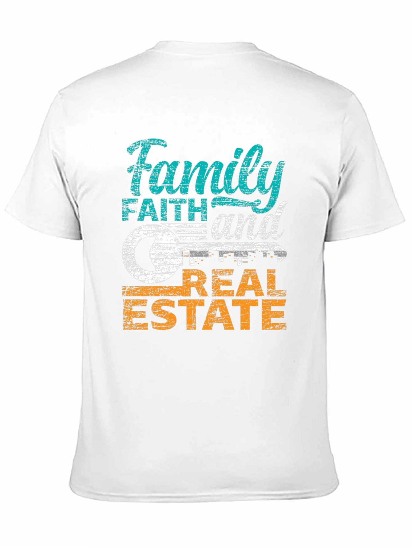 Family Faith Real Estate Graphic Tee
