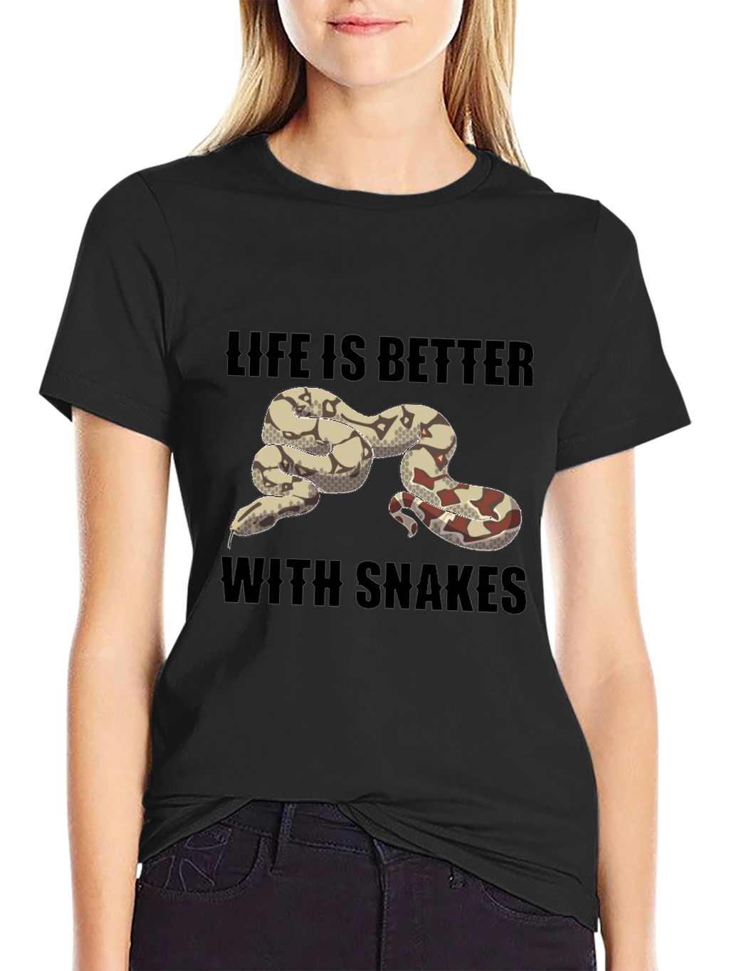 Life is Better with Snakes T-Shirt