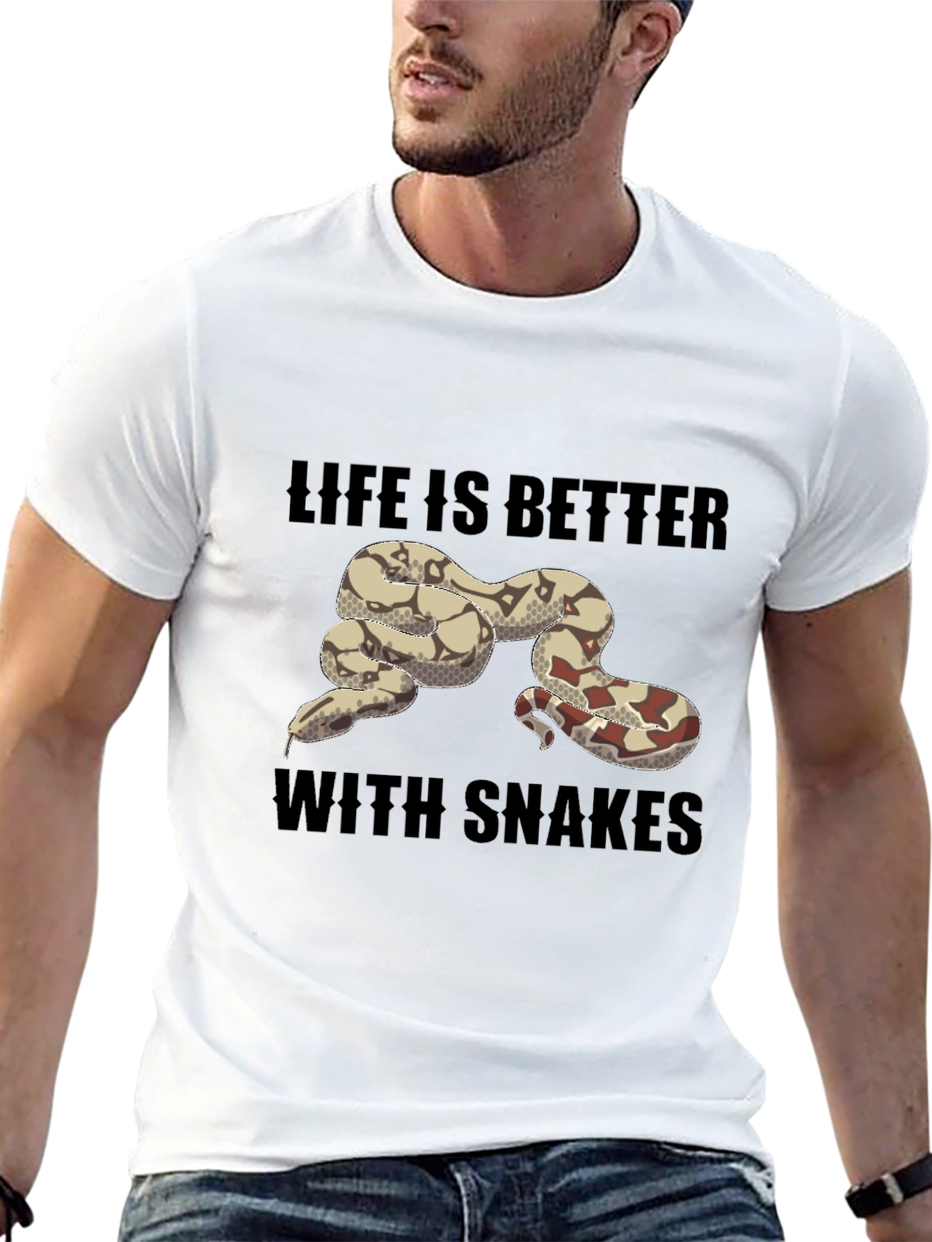 Life is Better with Snakes T-Shirt