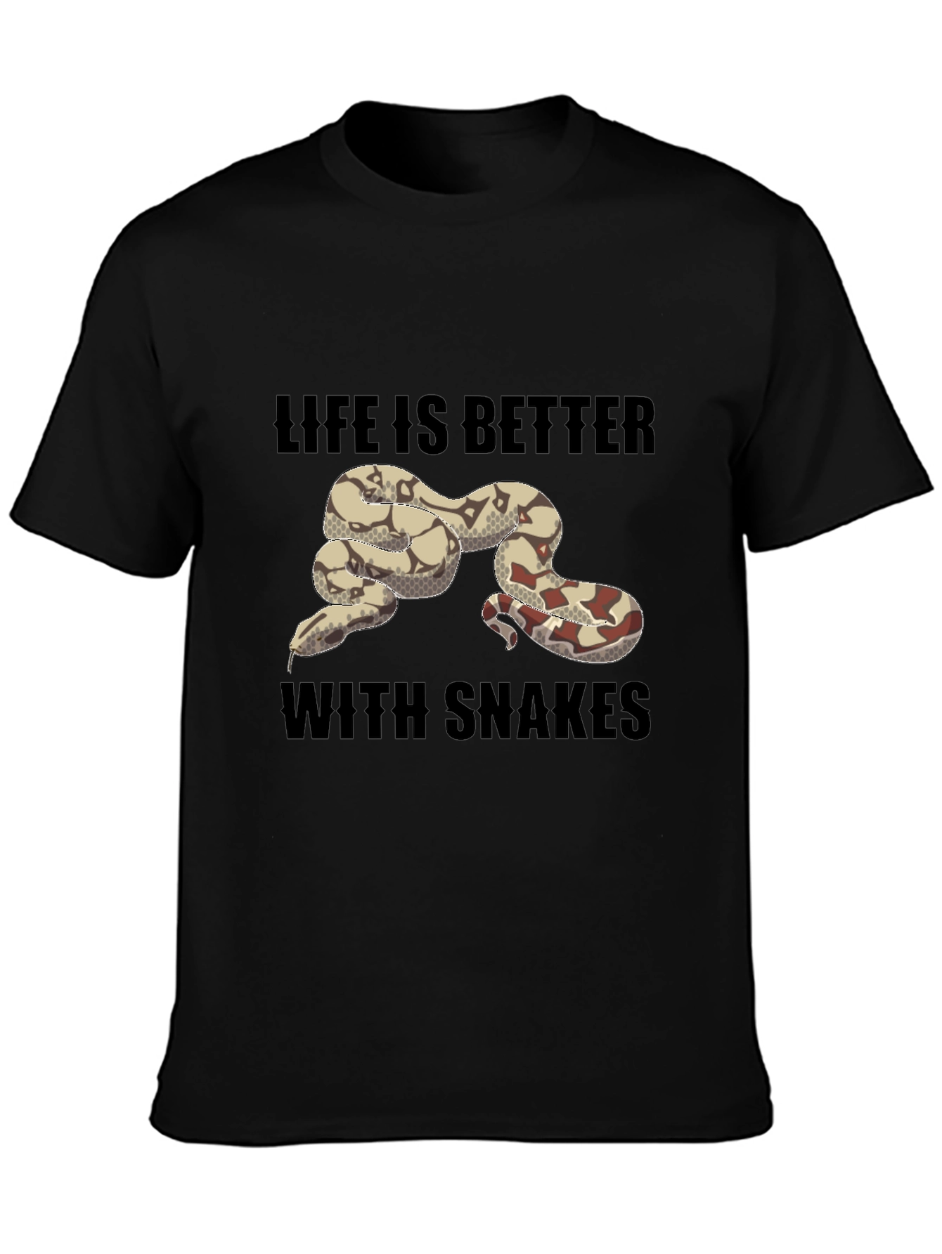 Life is Better with Snakes T-Shirt