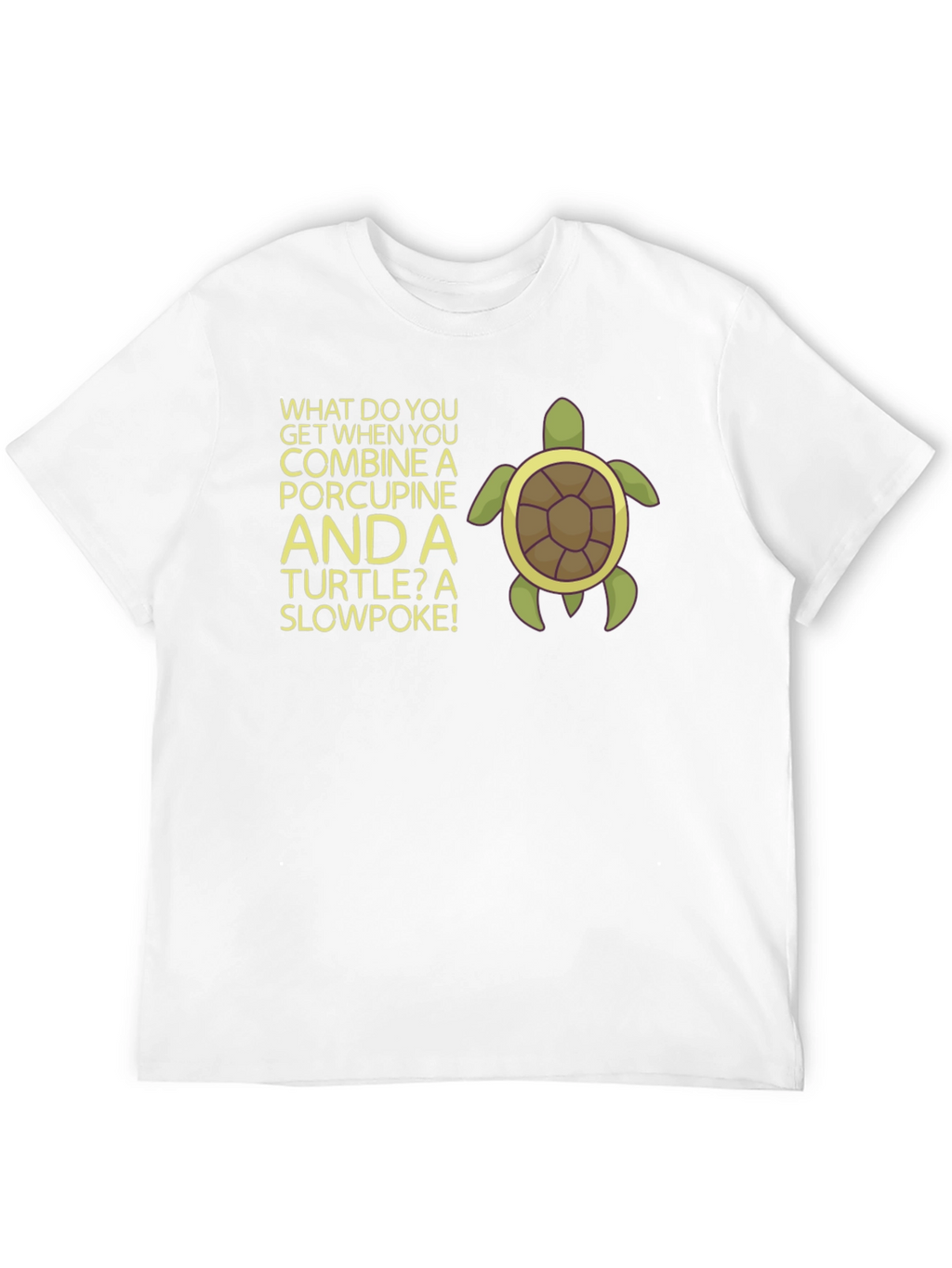 Slowpoke Turtle Graphic T-Shirt