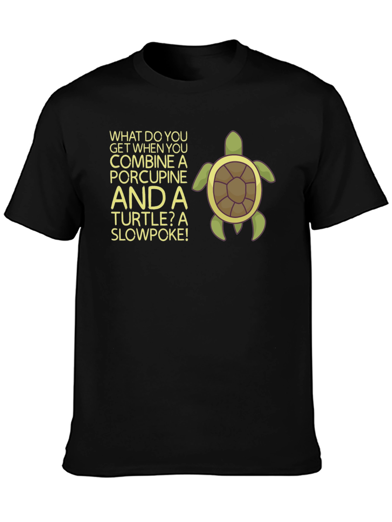 Slowpoke Turtle Graphic T-Shirt