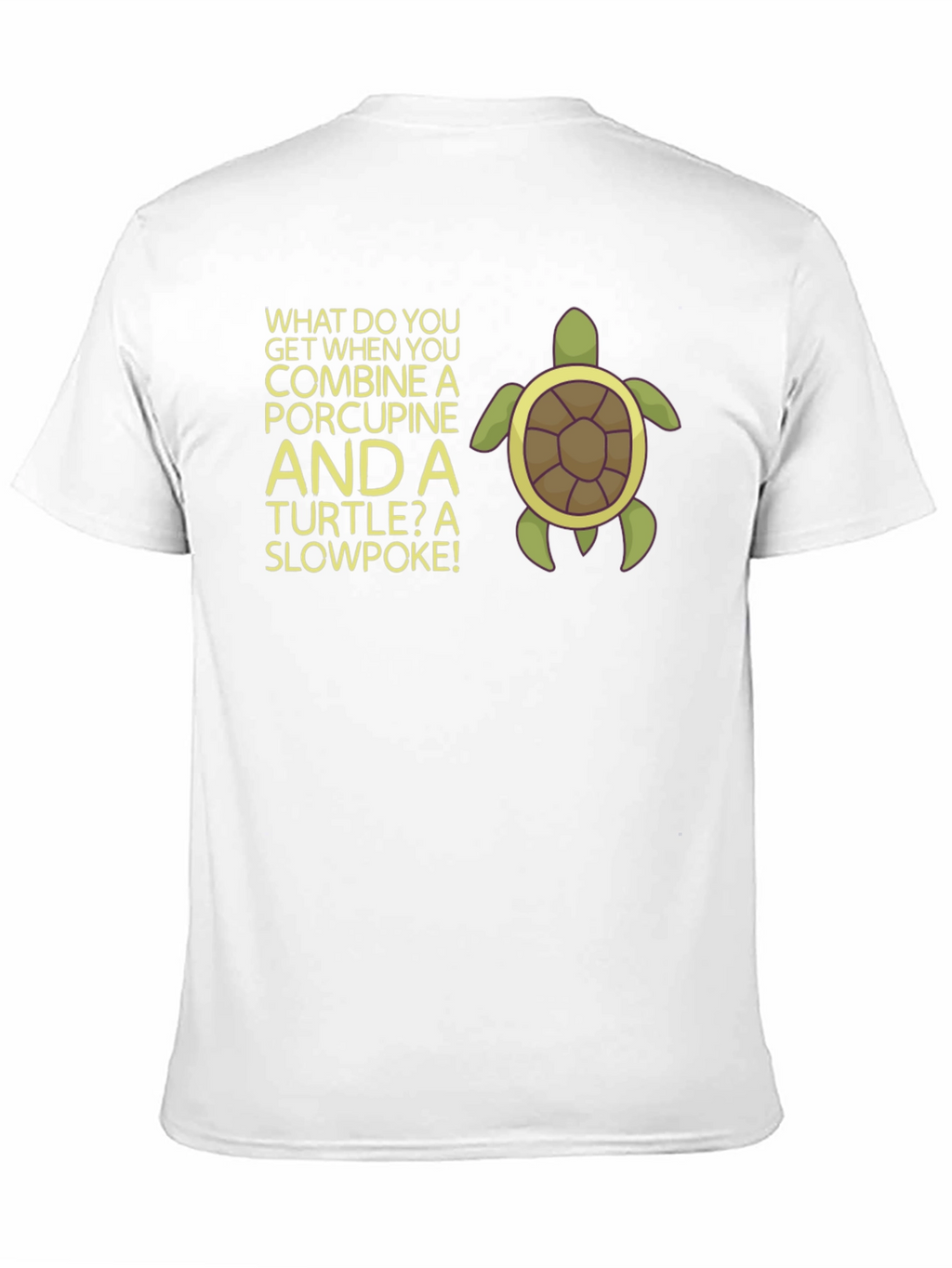 Slowpoke Turtle Graphic T-Shirt