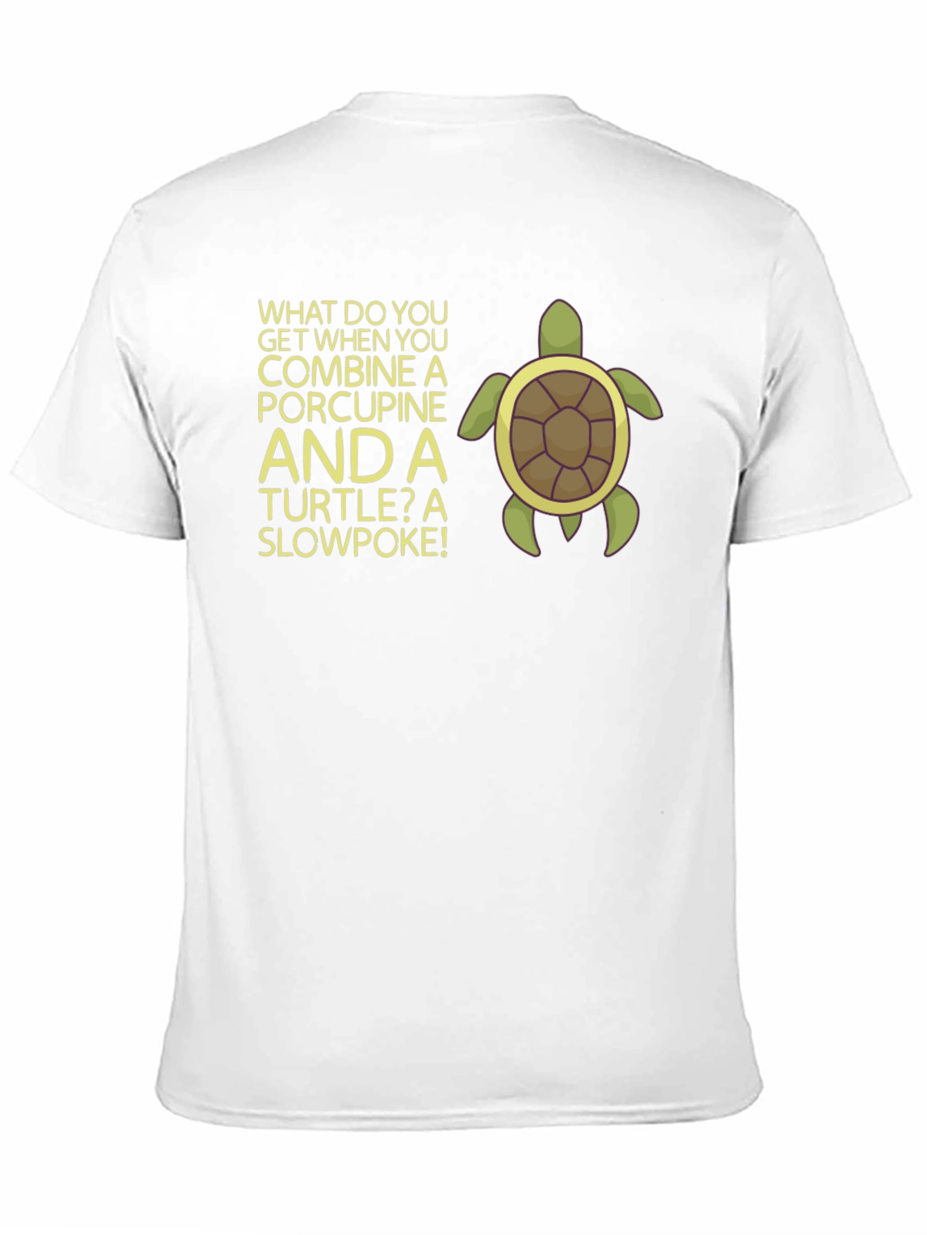 Slowpoke Turtle Graphic T-Shirt