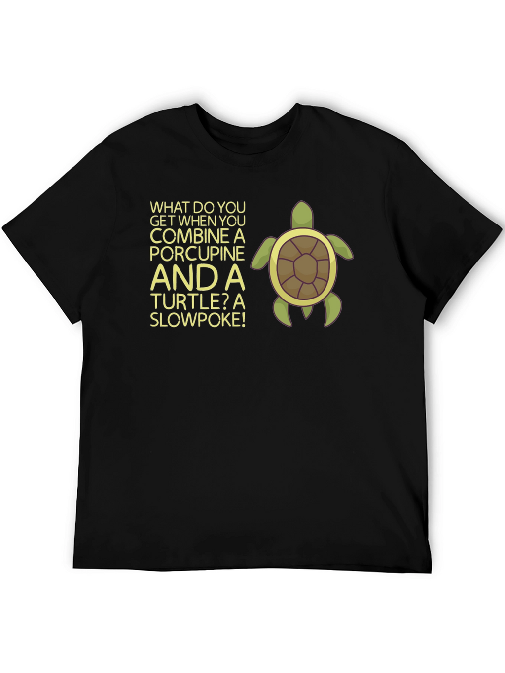Slowpoke Turtle Graphic T-Shirt