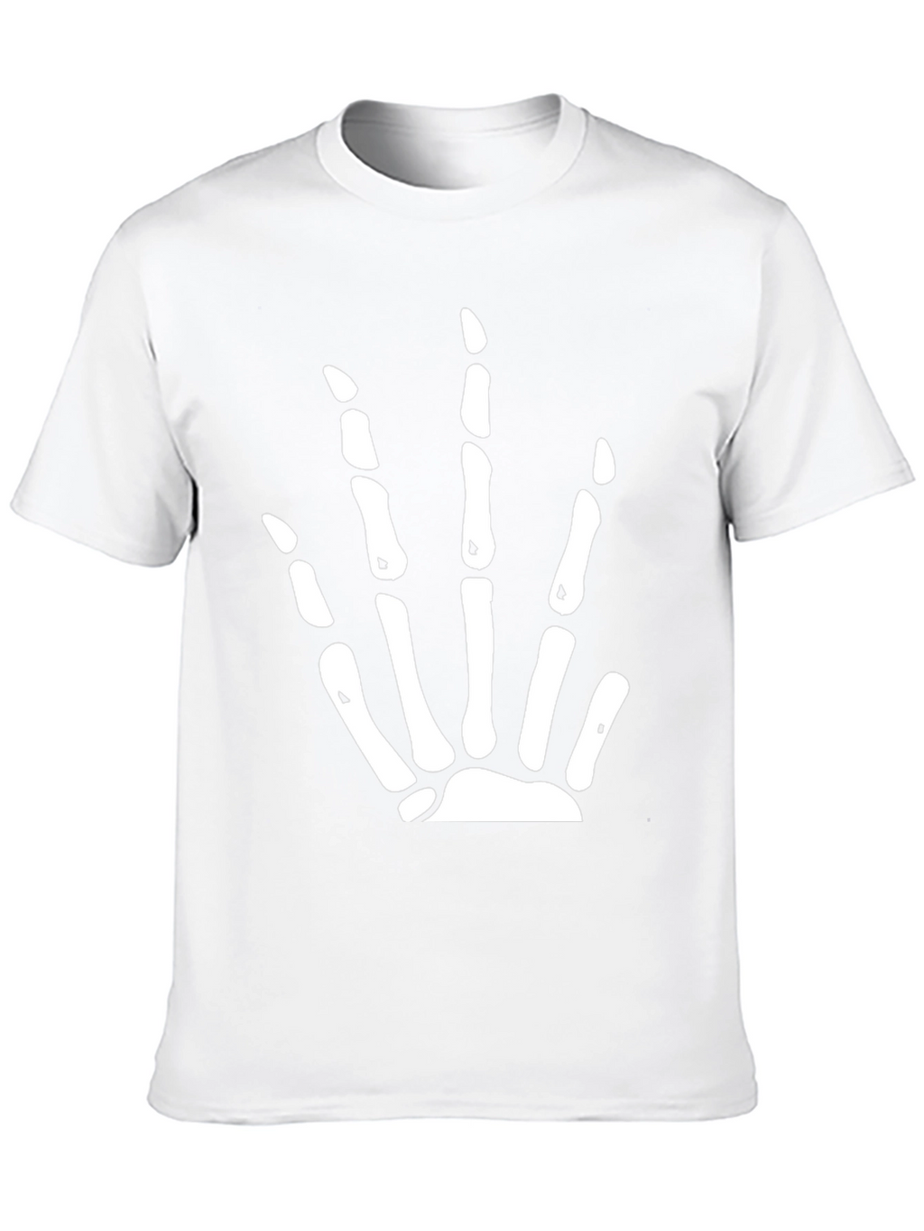 Skeleton Hand Graphic Black T-Shirt