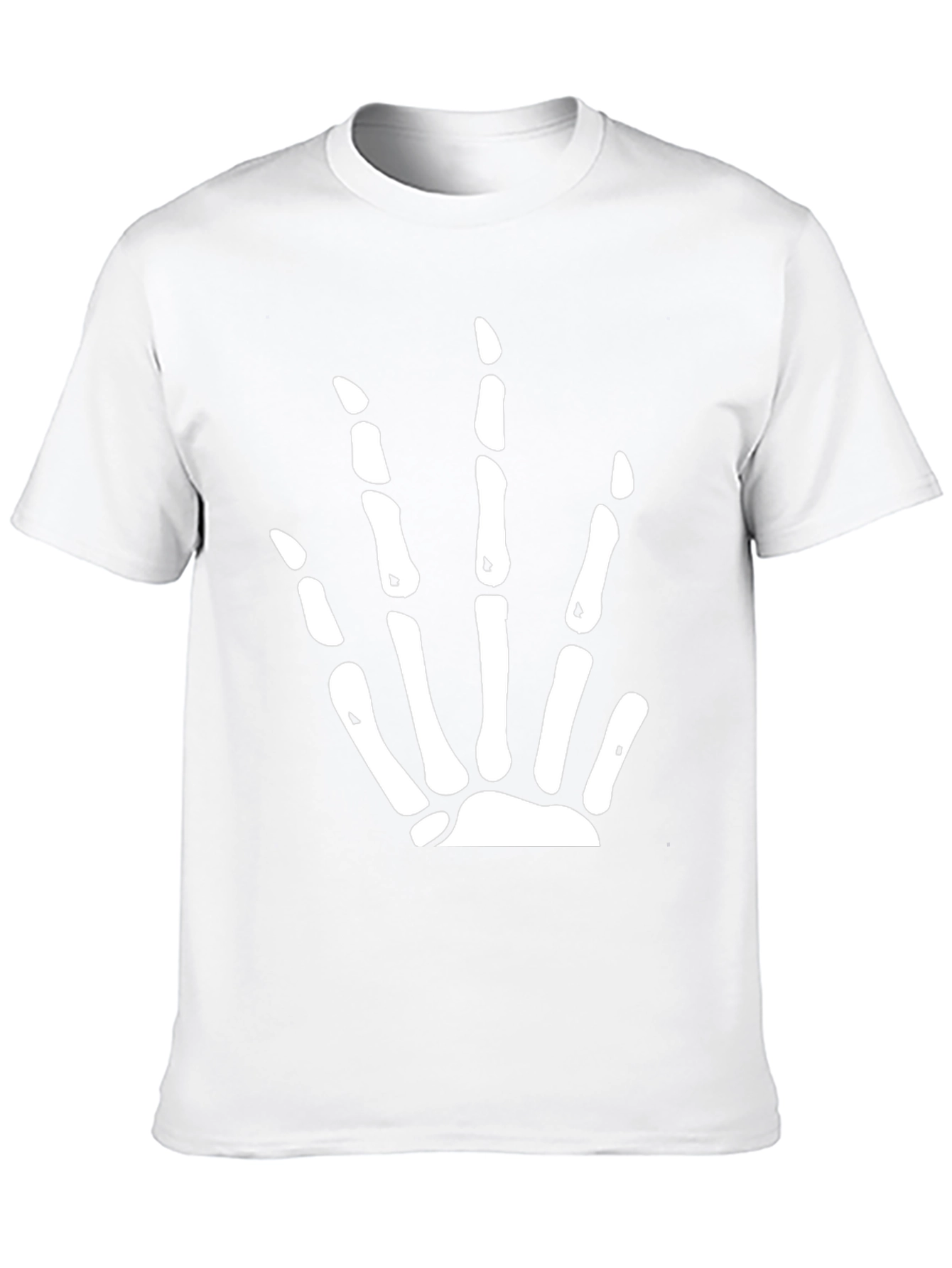 Skeleton Hand Graphic Black T-Shirt