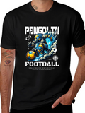 Pangolin Football Graphic Tee - Stylish & Unique!