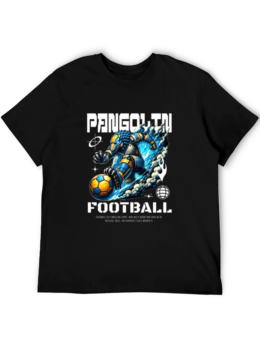 Pangolin Football Graphic Tee - Stylish & Unique!
