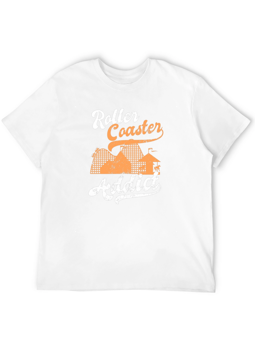 Roller Coaster Addict Graphic Tee