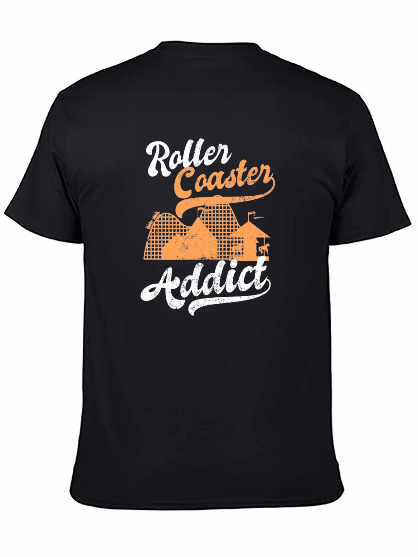 Roller Coaster Addict Graphic Tee