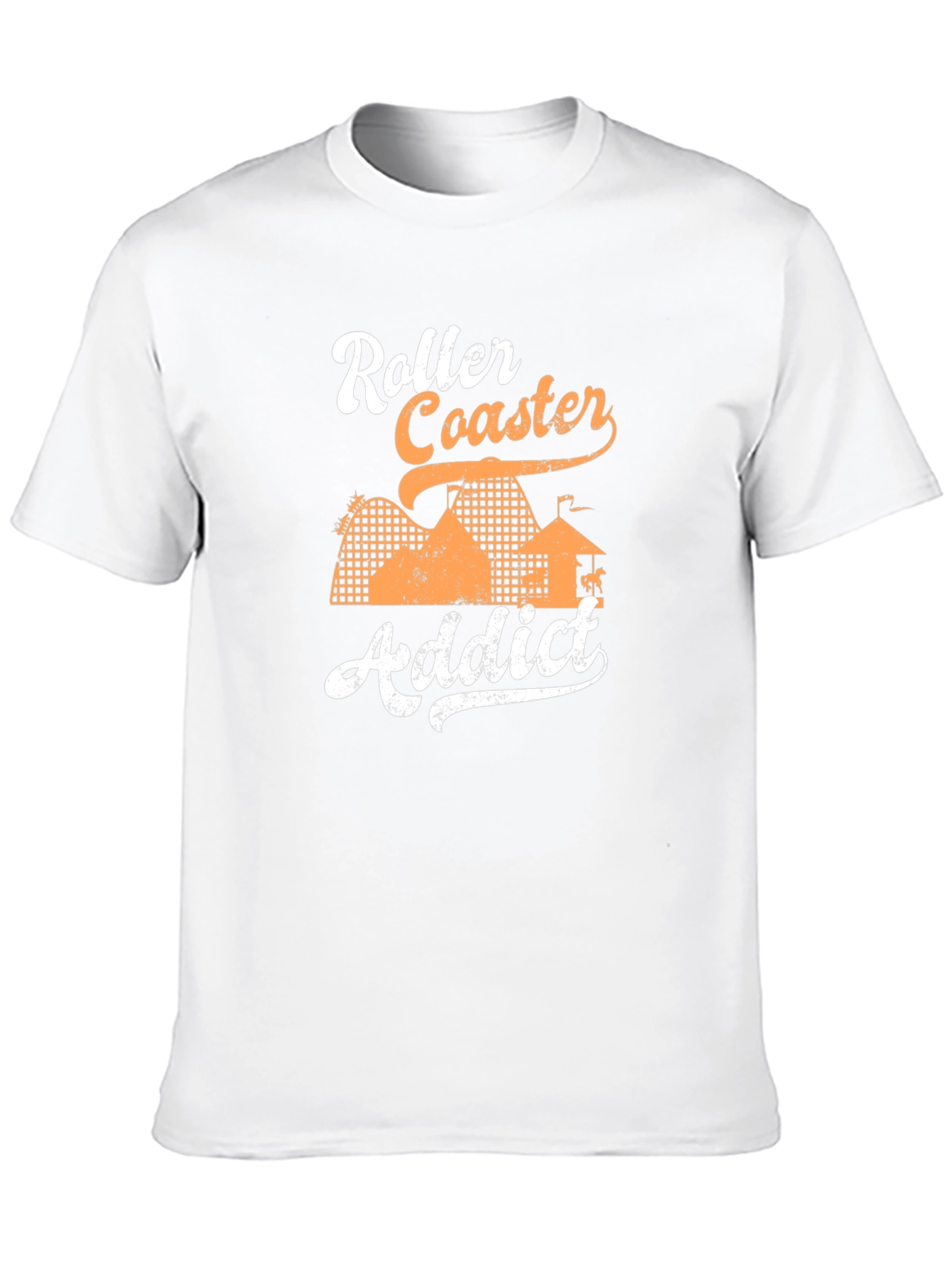 Roller Coaster Addict Graphic Tee